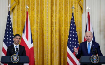 Biden, UK Prime Minister Sunak Hold Press Conference After Meeting