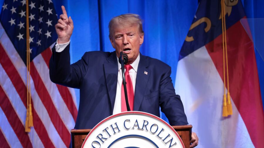 Trump Bashes, DeSantis Shadow Boxes in Display of Contrasting Campaigns in North Carolina