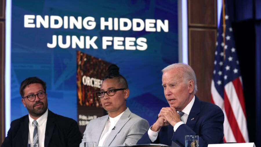 Biden Targets ‘Junk Fees’ Imposed by Businesses, Calls for More Transparency