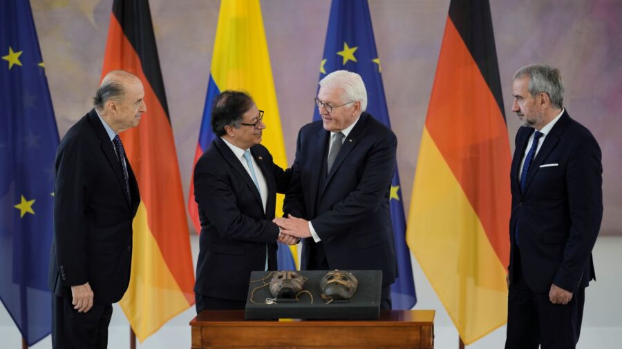 Germany Hands Over 2 Indigenous Masks to Colombia as It Reappraises the Past