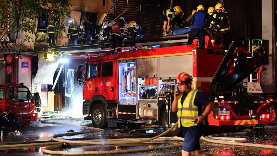 At Least 31 Killed in Gas Explosion at Barbecue Restaurant in Northwestern China