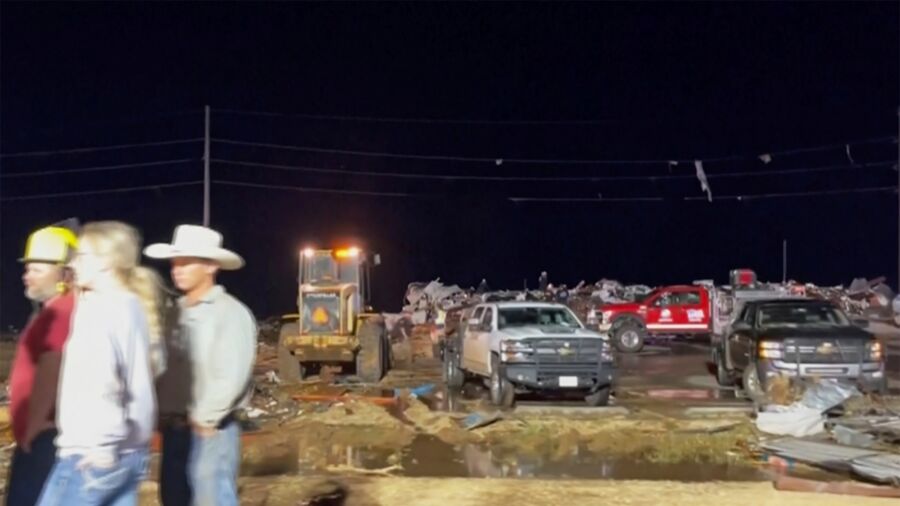 Tornadoes Tear Through Northwest Texas Town, Killing 4 People and Causing Widespread Damage