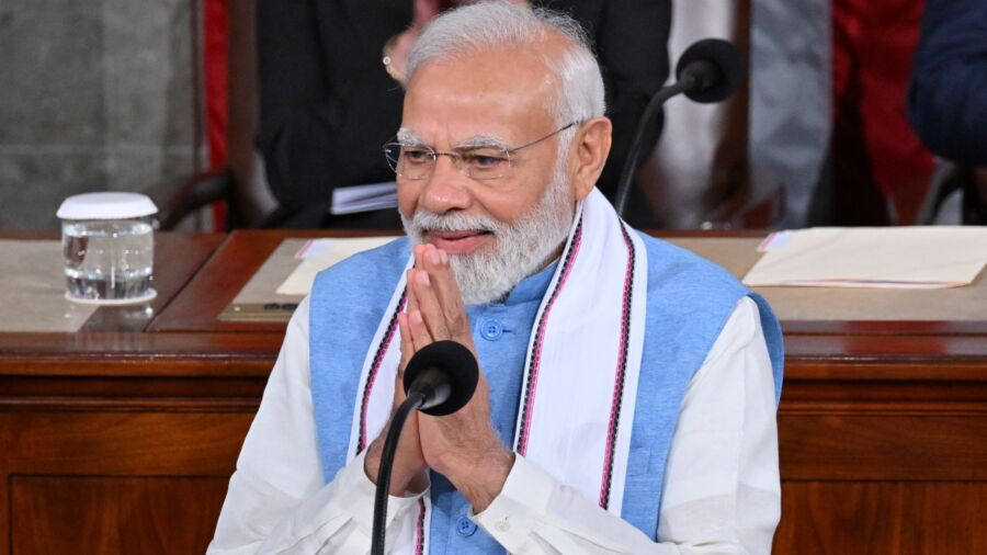 Indian Prime Minister Addresses Joint Meeting of US Congress