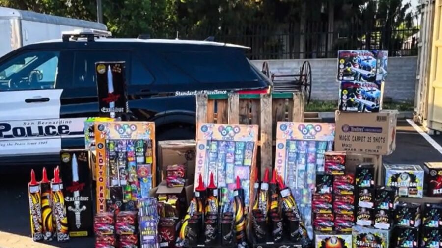 Illegal Fireworks Found in Southern California Home