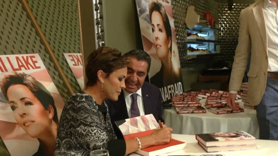Kari Lake’s Book Signing Packs NYC Restaurant