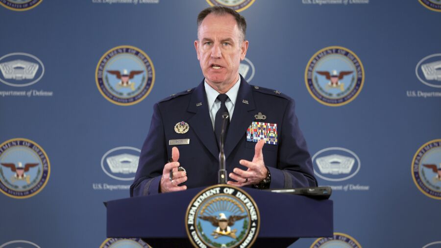Pentagon Holds Press Briefing After Russian Jets Harass US Drone