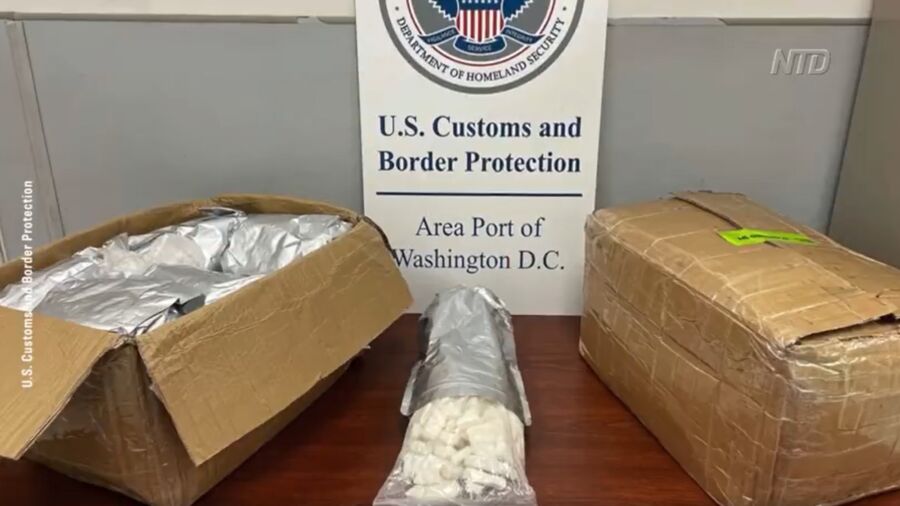 70 Pounds of Drugs From China Intercepted in US Labeled as Beauty Products