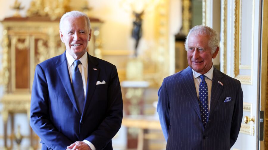 Biden Has Tea With King Charles at Windsor Castle, Discusses Climate Change