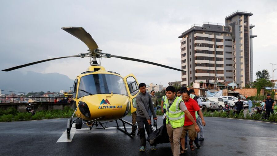 Nepal Retrieves Bodies of 6 Killed in Helicopter Crash