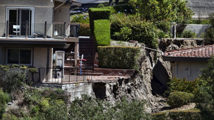 Destructive Southern California Landslide Slows but More Homes Ordered Evacuated as Sewer Breaks