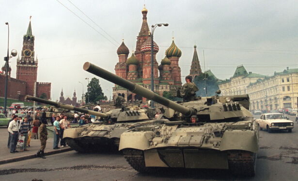 Soviet Army tanks