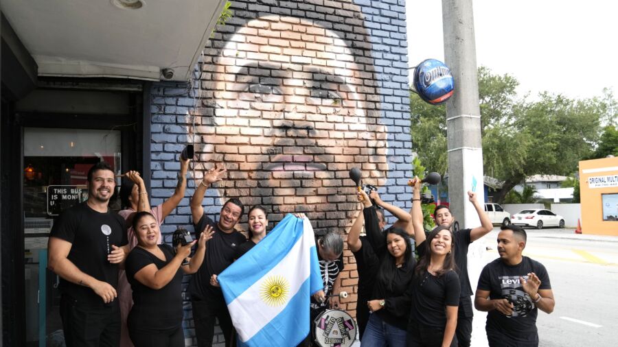 Messi Holds Press Conference at the DRV PNK Stadium in Fort Lauderdale