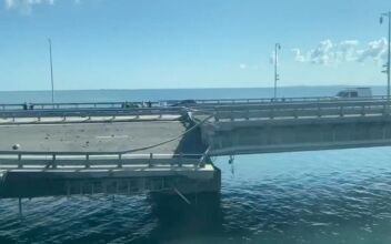 Key Russian Bridge to Crimea Struck Again, Moscow Blames Ukraine for Attack That Killed 2