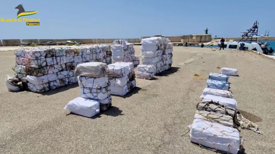 Italian Police Net Record 5-tonne Cocaine Haul Off Sicilian Coast