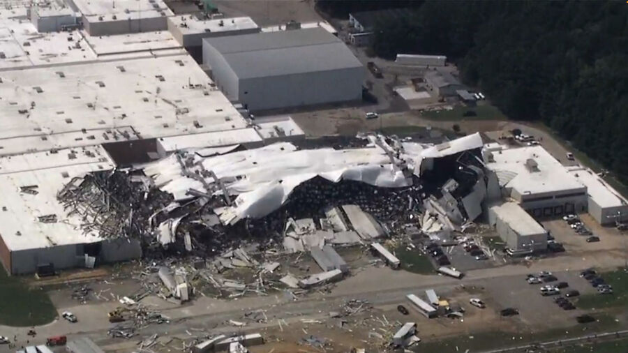 Pfizer Caps Hospital Drug Supply After Tornado Destroys Warehouse