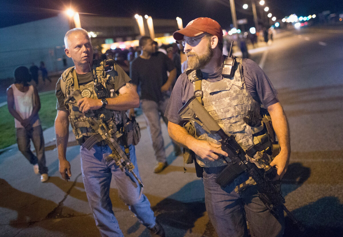 Ferguson Tense After Shootout On Anniversary Of Michael Brown S Death