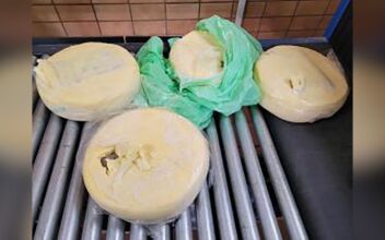 Customs Officials Seize Cheese Wheels Filled With Cocaine at Texas Border