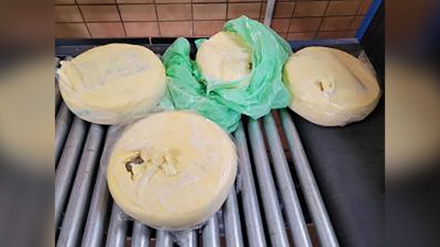 Customs Officials Seize Cheese Wheels Filled With Cocaine at Texas Border
