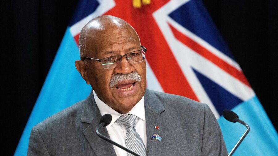 Fiji Leader Cancels Trip to China After Minor Injury