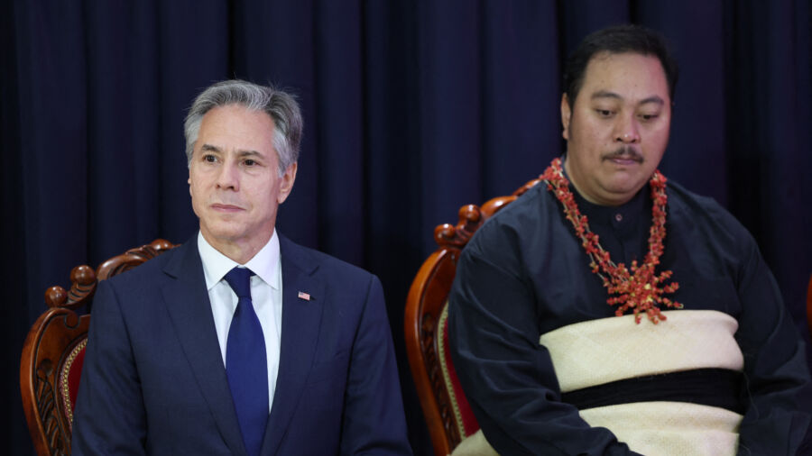 Sec. Blinken on China’s ‘Problematic Behavior’ While Visiting Tonga for US Embassy Opening