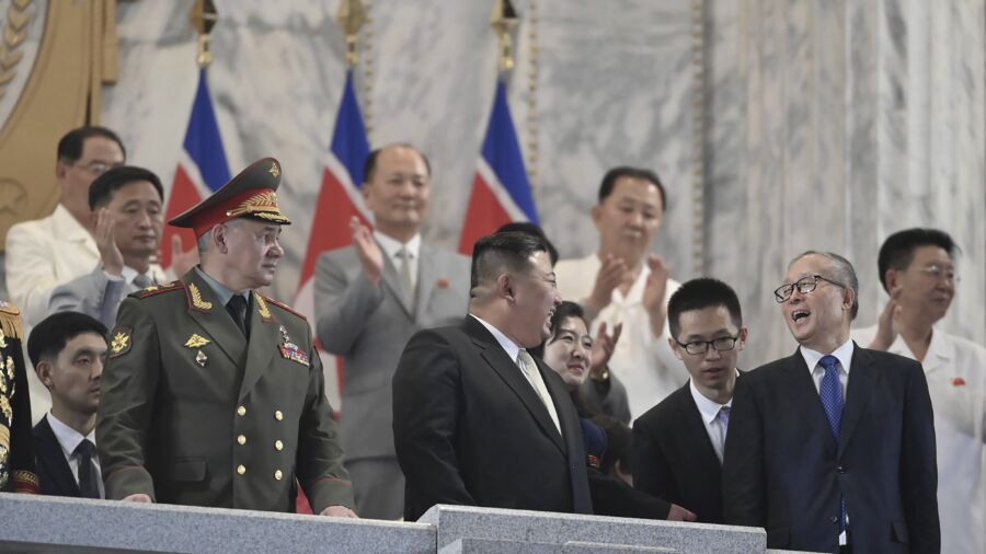 Russian, Chinese Officials Join Kim Jong Un at North Korea Military Parade