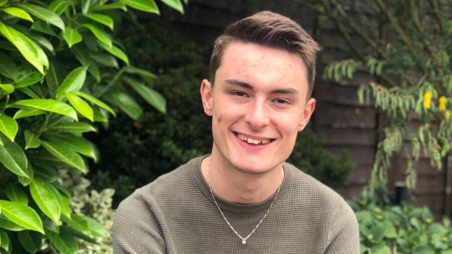 Young English Man Fills His World With Plants