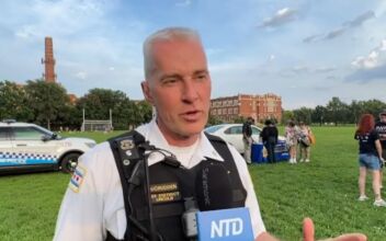 Community Members and Police Bond at National Night Out in Chicago