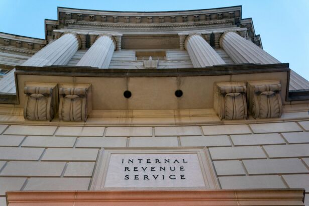 The Internal Revenue Service (IRS) building in Washington on Jan. 24, 2023. (Stefani Reynolds/AFP via Getty Images)