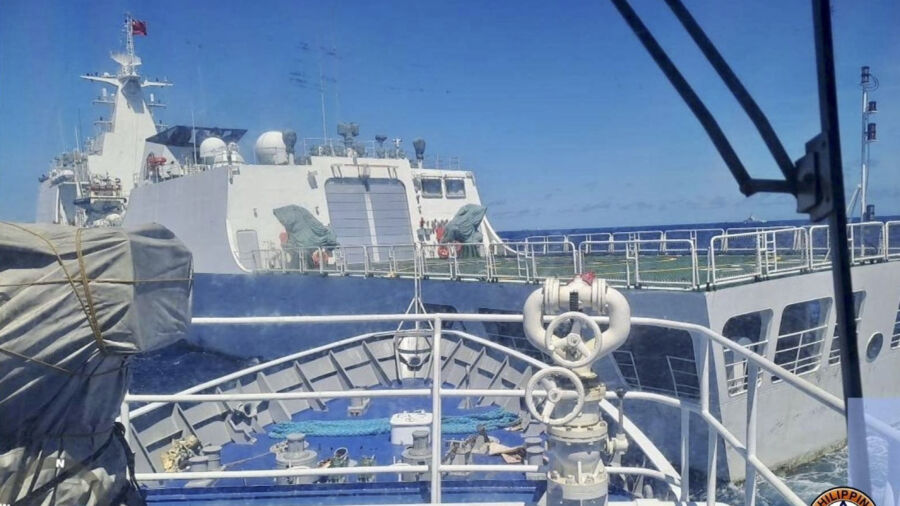 Philippine Military Condemns Chinese Coast Guard’s Use of Water Cannon on Its Boat in Disputed Sea