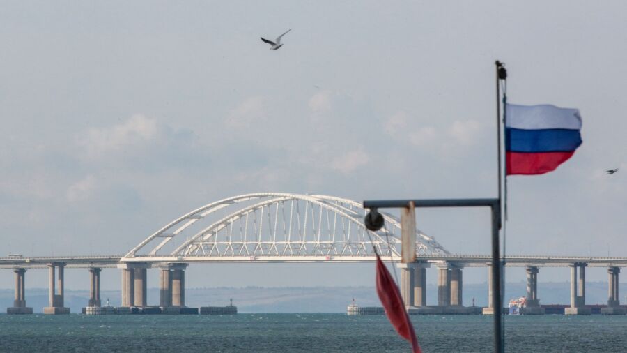 Russian Defence Ministry Says Boat Destroyed Trying to Attack Crimea Bridge