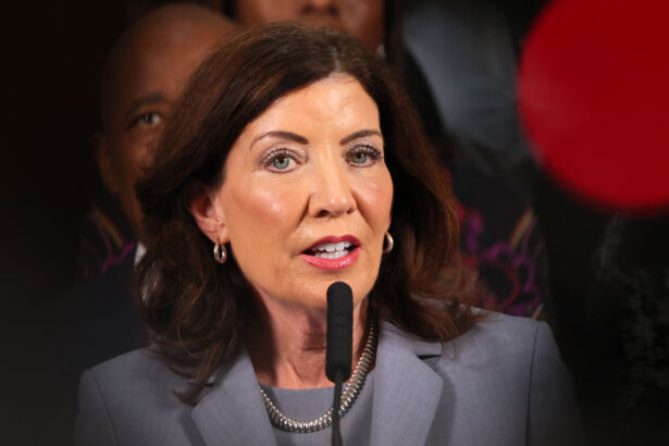 New York Governor Kathy Hochul And Nyc Mayor Eric Adams Make Announcement On Gun Violence