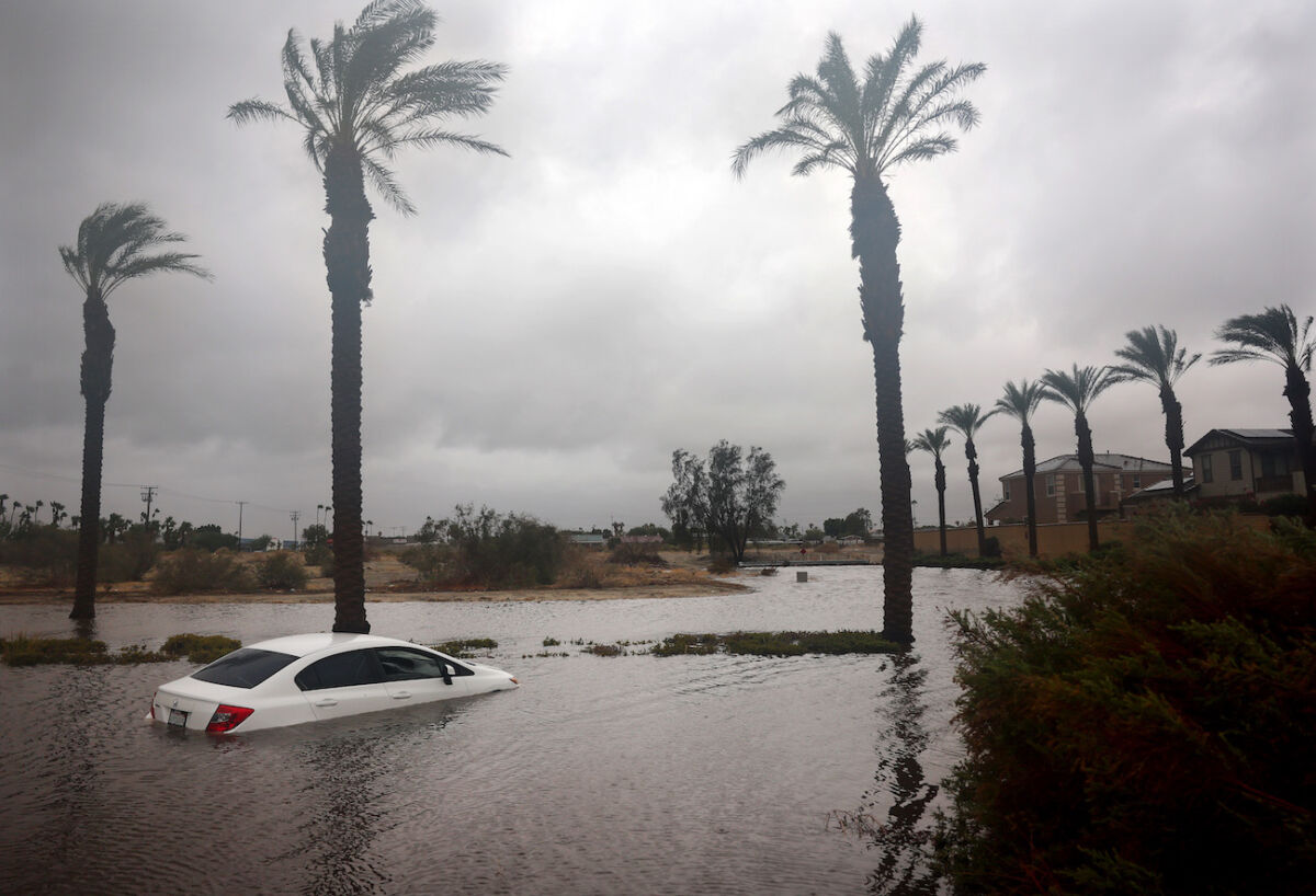 Tropical Storm Hilary Brings Wind And Heavy Rain To Southern California