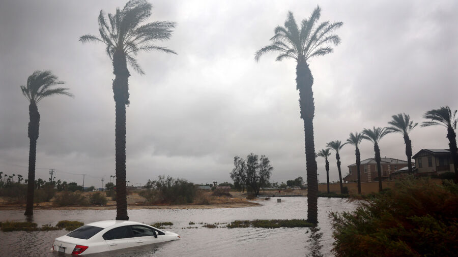 Nevada Declares State of Emergency as Hilary Rains on Southern California