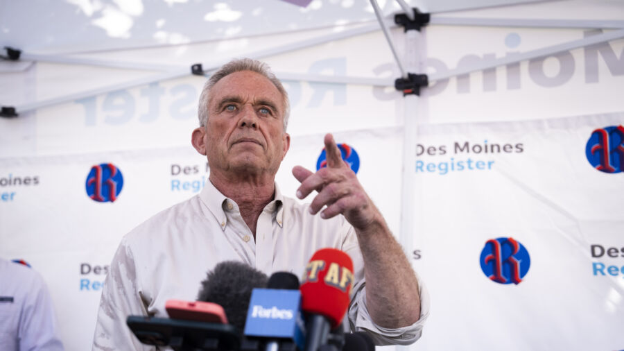 Democratic Presidential Candidate Robert F. Kennedy, Jr. Holds Town Hall Meeting in New York
