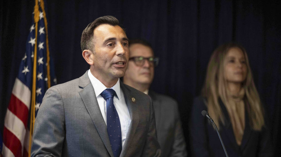 DOJ, FBI Hold Press Conference in Los Angeles