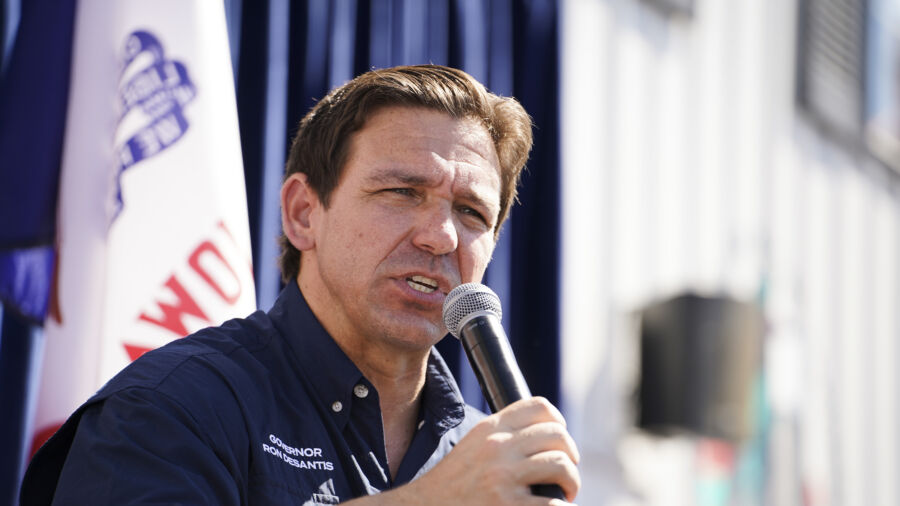 Florida Gov. DeSantis Gives Updates on Hurricane Idalia in Tallahassee