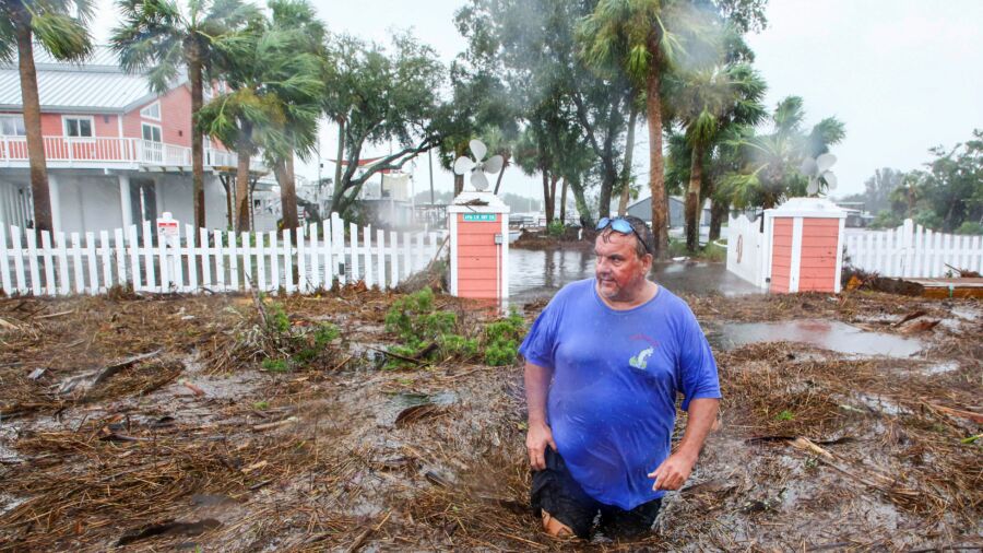 Tropical Storm Idalia Leaves Shredded Homes, Roads Blocked With Powerlines in Florida and Georgia