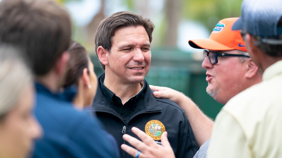 DeSantis Speaks in Steinhatchee About Idalia Response