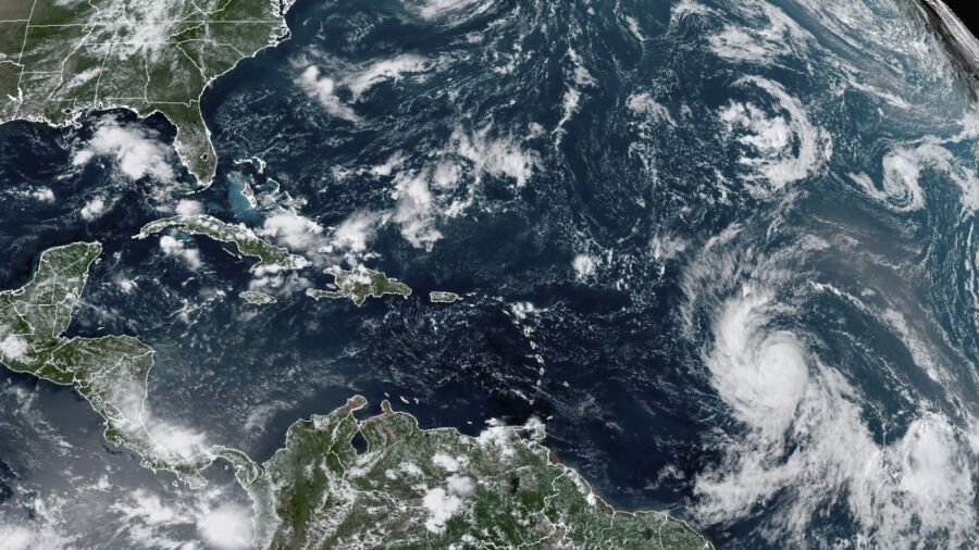 Tropical Storm Lee Strengthens Into Hurricane as It Churns Across Atlantic Toward Caribbean