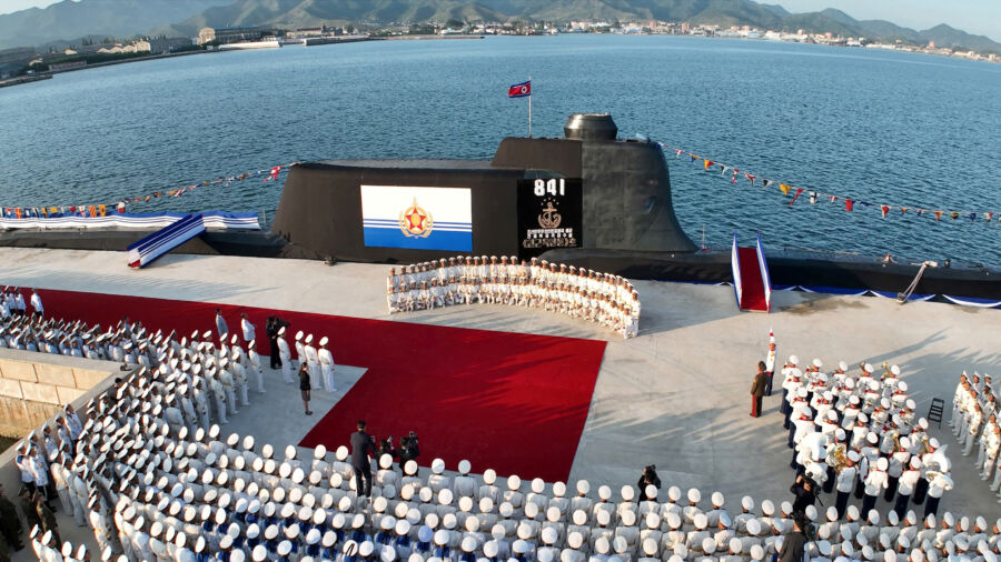 North Korea Unveils First Nuclear-Armed Submarine