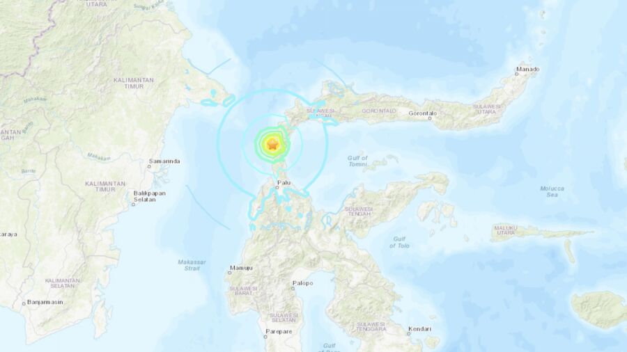 Magnitude 5.9 Earthquake Strikes Minahassa Peninsula in Indonesia’s Sulawesi Region: GFZ