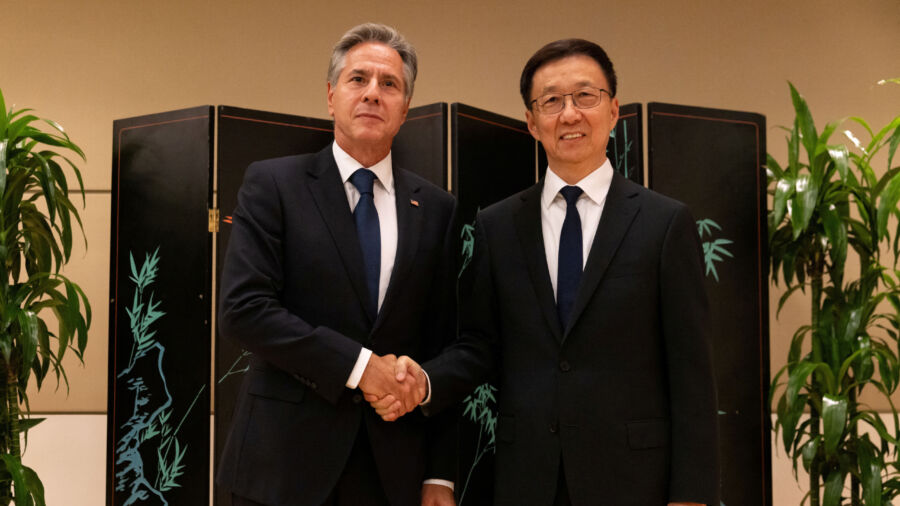 Blinken Meets With Chinese Deputy Leader Amid Ongoing Tensions