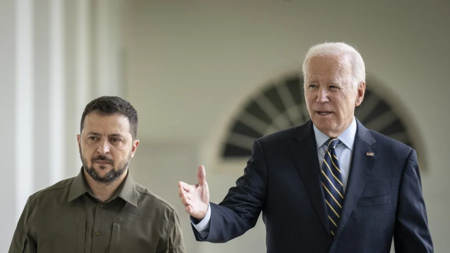Biden Holds Bilateral Meeting With Ukraine President Volodymyr Zelenskyy