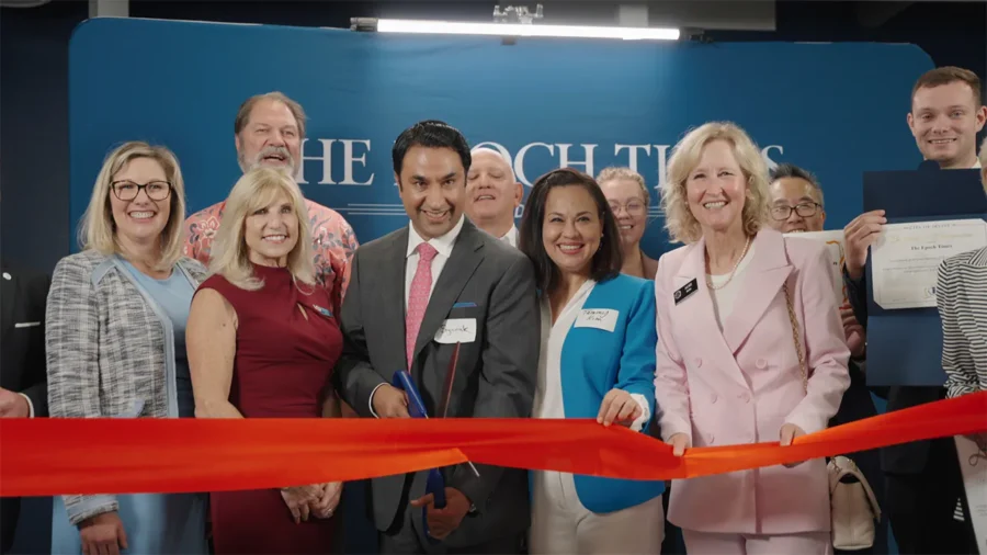 Ribbon-Cutting Celebrates The Epoch Times SoCal Office’s Grand Opening