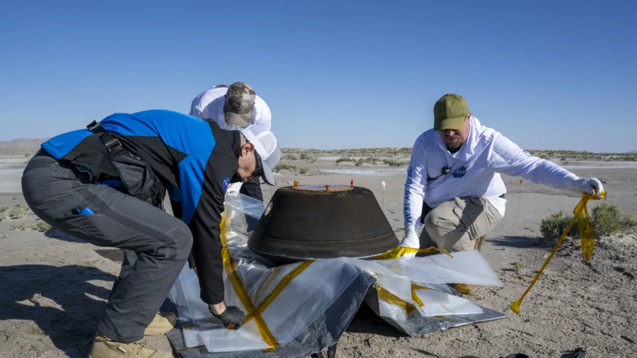 NASA Mission to Collect Asteroid Sample Returns to Earth