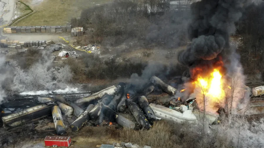 ‘Vent-and-Burn’ Procedure in East Palestine Train Derailment Could Have Been Avoided, NTSB Chair Testifies
