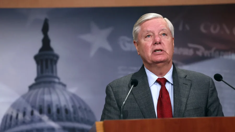 Senate Republicans Hold Press Conference on Biden Border Crisis