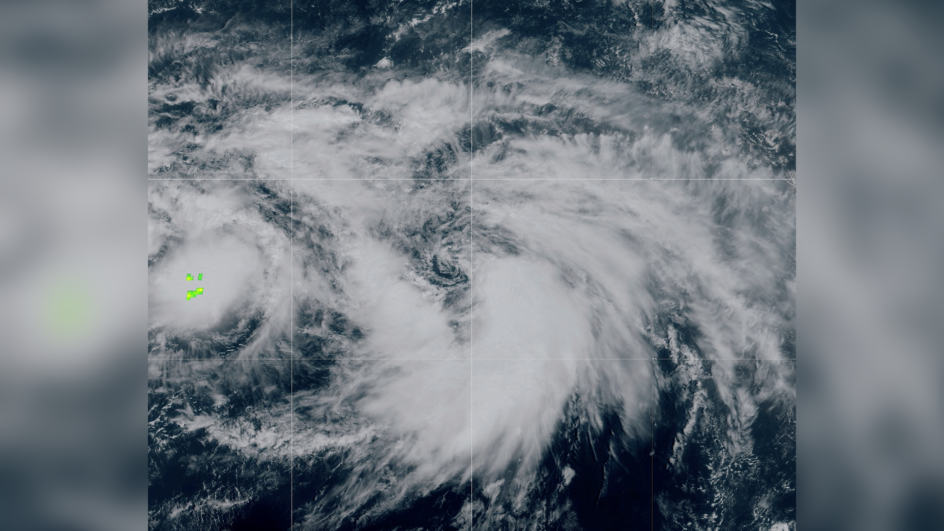 Tropical Storm Rina Forms in the Atlantic Ocean, Trailing Tropical