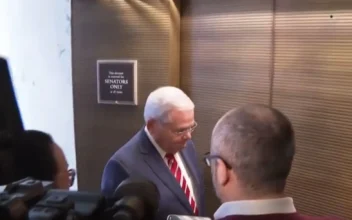 Menendez Brushes Off Reporters’ Questions About Bribery Charges