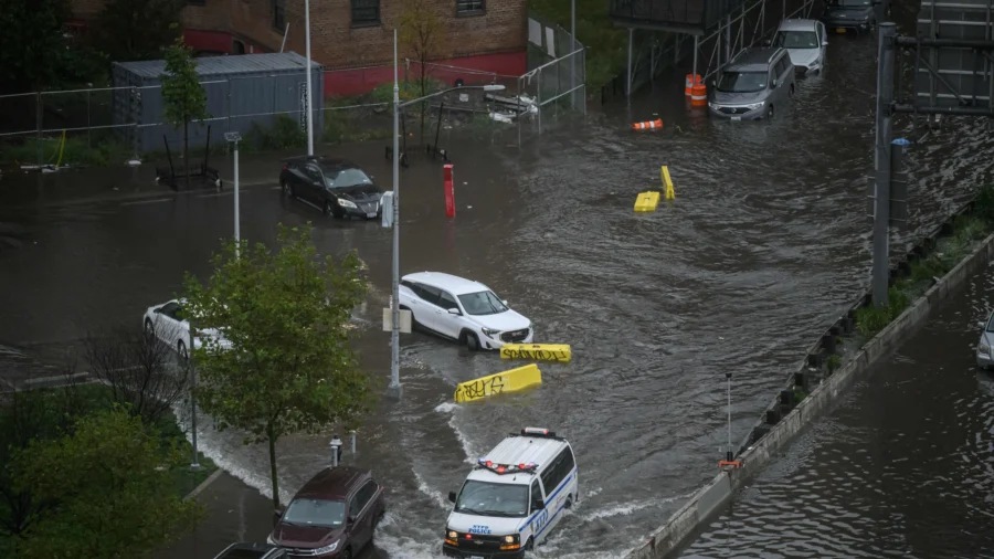 NYC Mayor, NY Governor Discuss Flooding in New York City